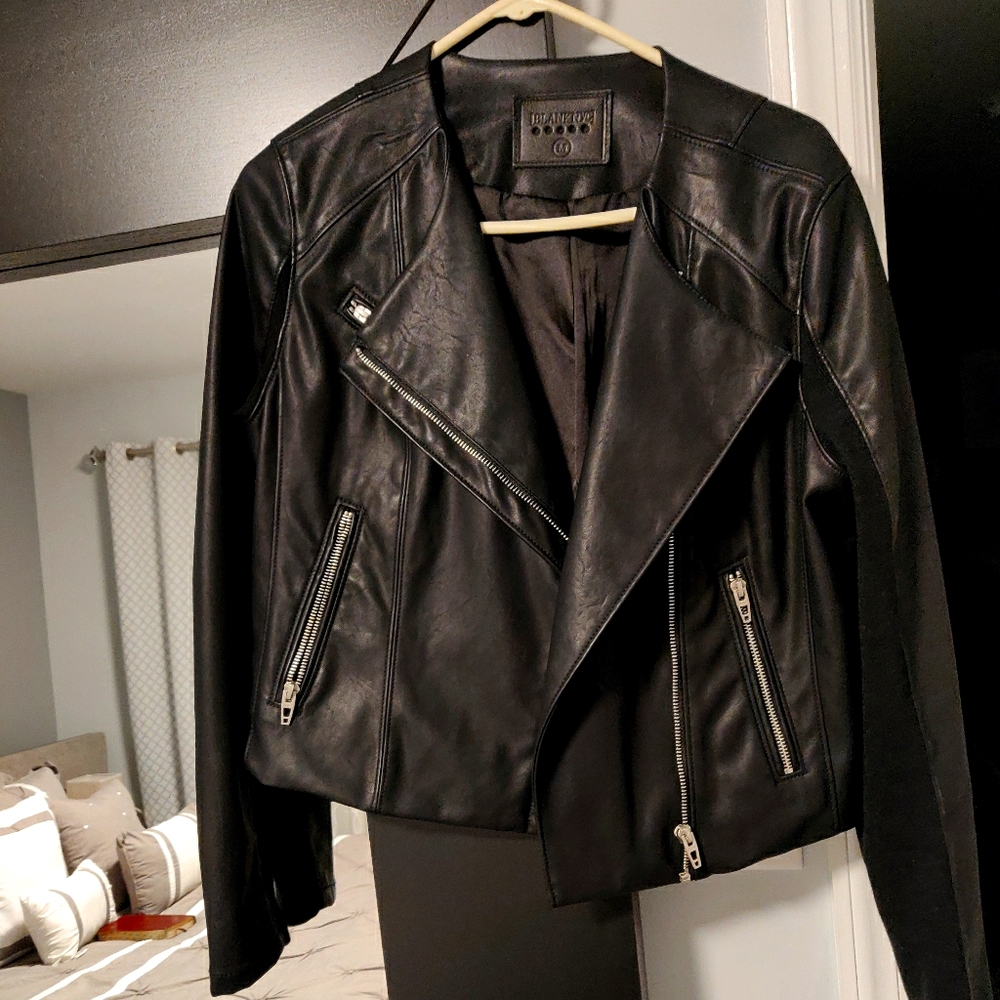 Beautiful biker leather jacket